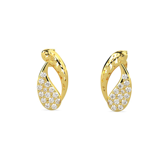 A Whisper of Spring Diamond Studs