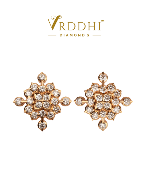 Diamond Earrings - 0203