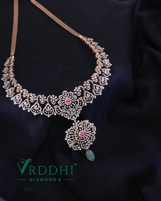 Diamond Necklace - 0148
