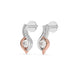 Dual tone in Rose & White Gold