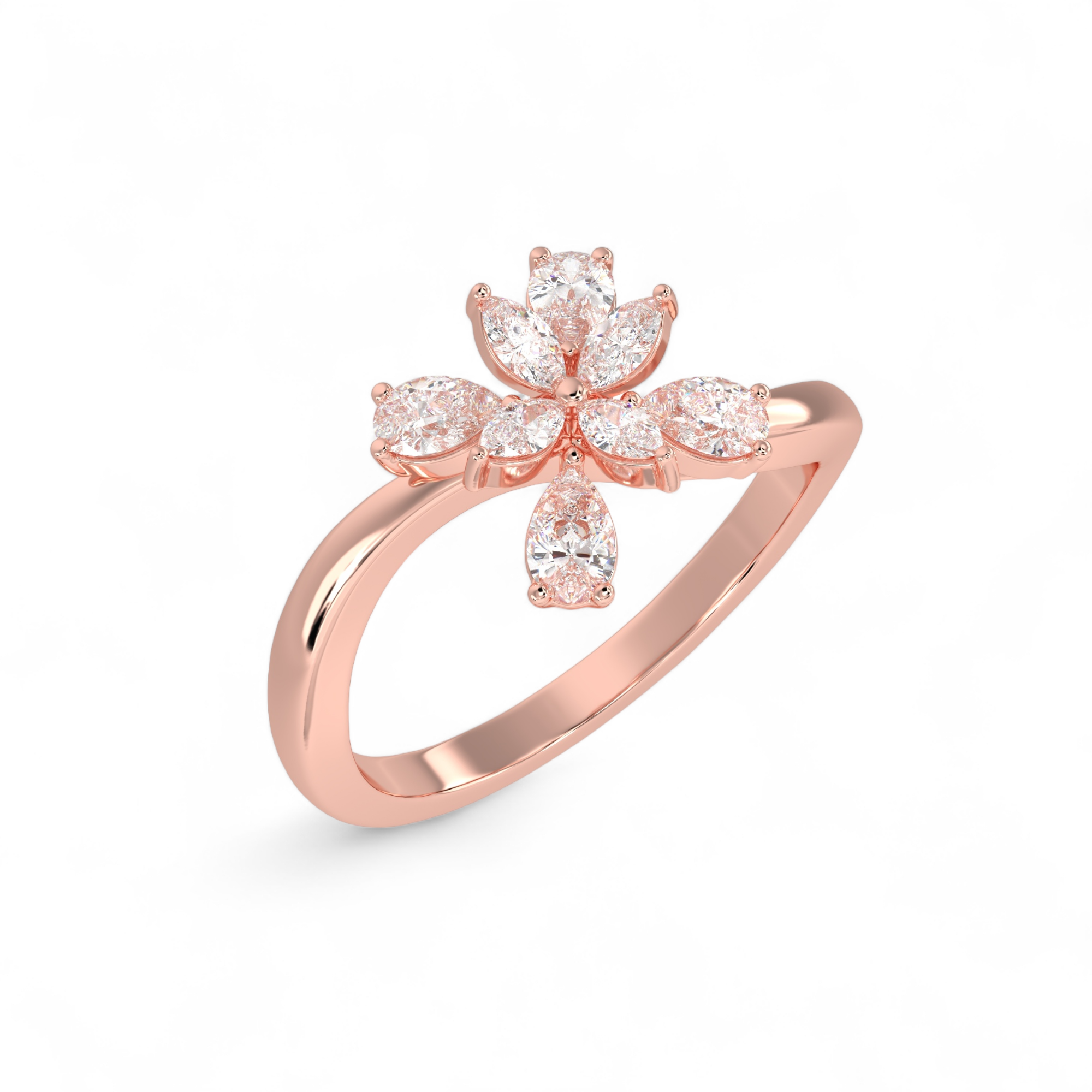 Petal Radiance Ring