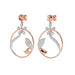 Dual tone in Rose & White Gold