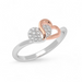 Dual tone in Rose & White Gold