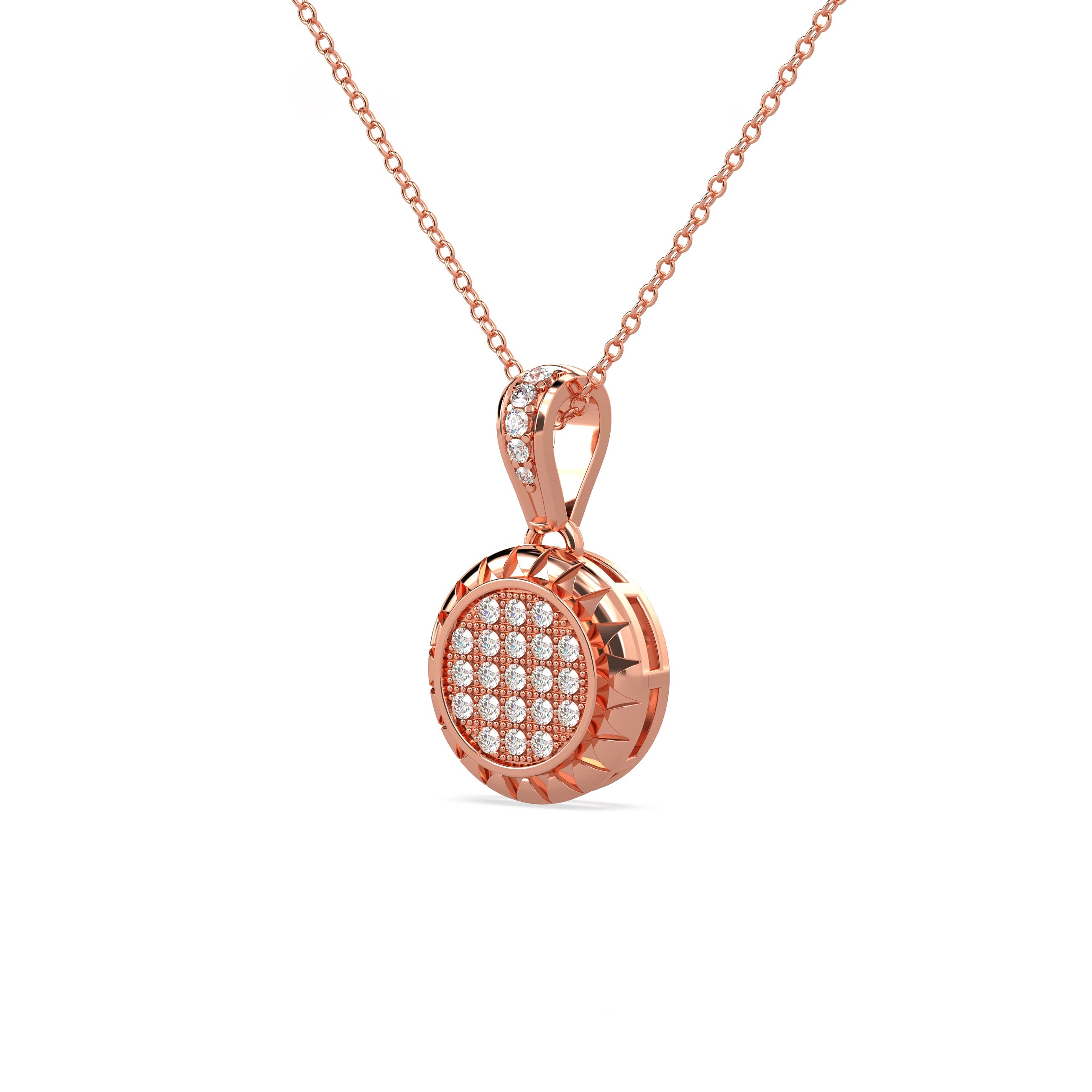 Her Own Little Sun Diamond Pendant