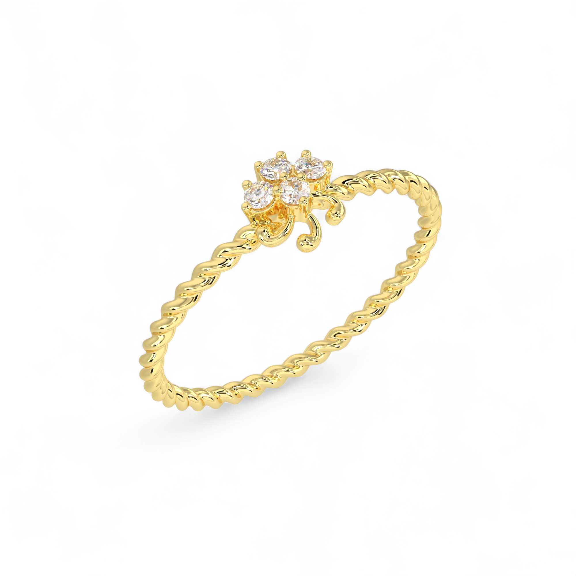 Twirl Blossom Ring