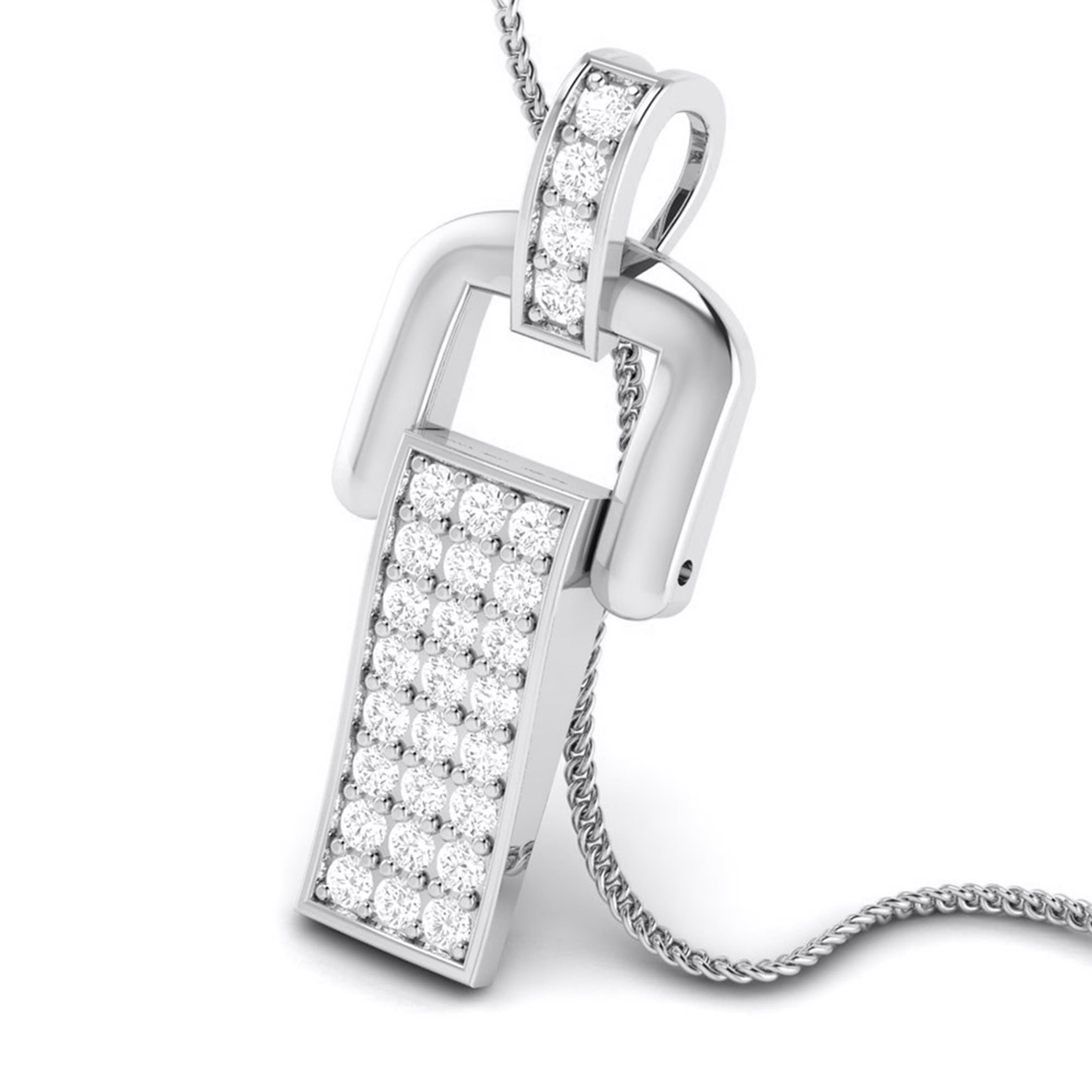 Held Together Diamond Chain Pendant