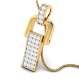 Held Together Diamond Chain Pendant