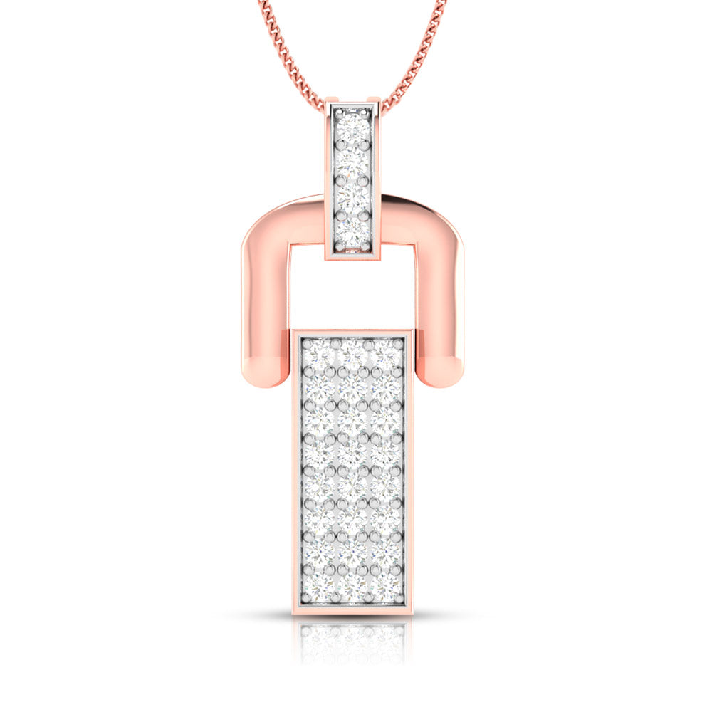 Held Together Diamond Chain Pendant