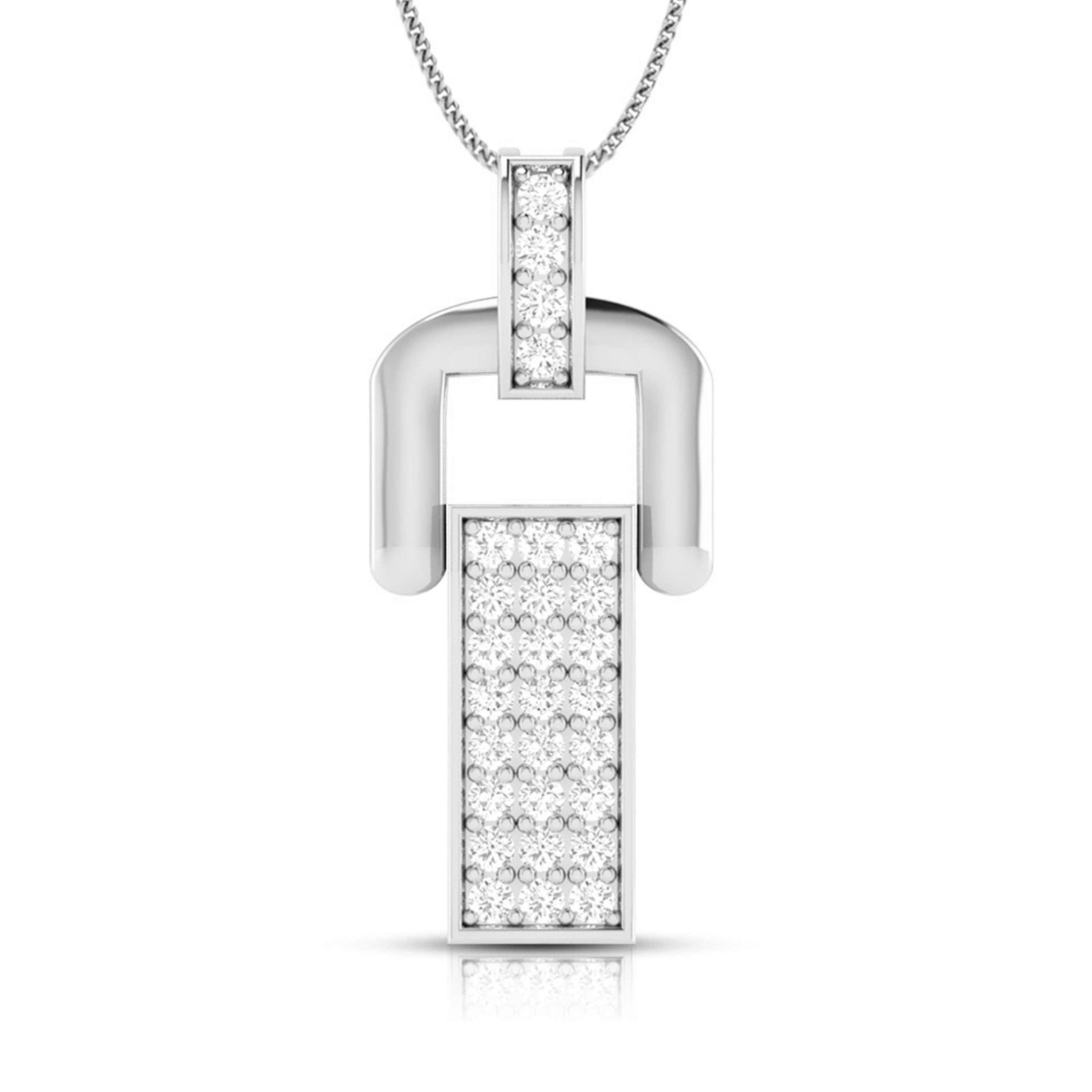 Held Together Diamond Chain Pendant
