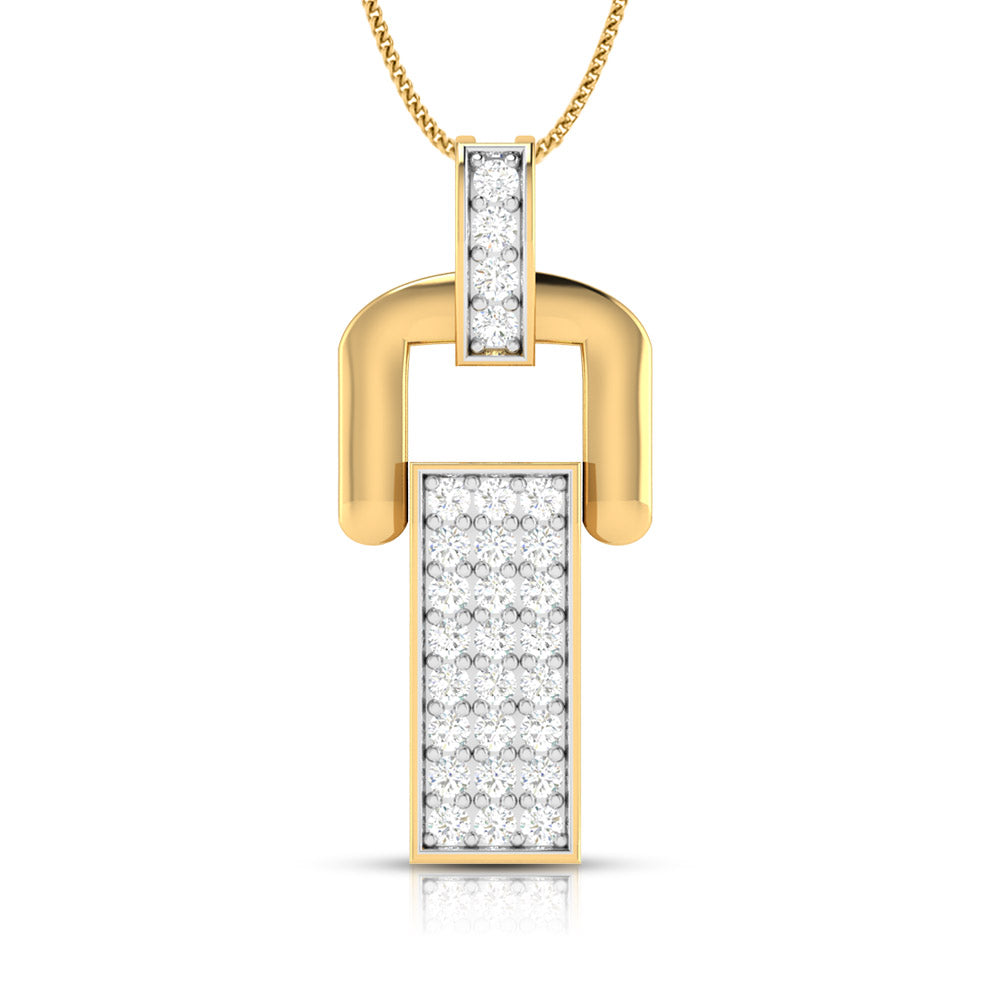 Held Together Diamond Chain Pendant