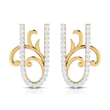 Curls of Grace Diamond Studs