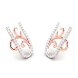 Curls of Grace Diamond Studs