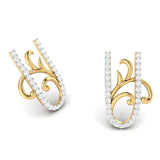 Curls of Grace Diamond Studs