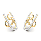 Curls of Grace Diamond Studs