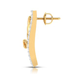 Curls of Grace Diamond Studs