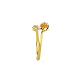 A Little Leaf of Joy Diamond Ring