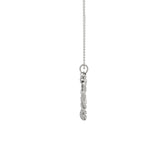 A Heart Gently Twisted Diamond Pendant