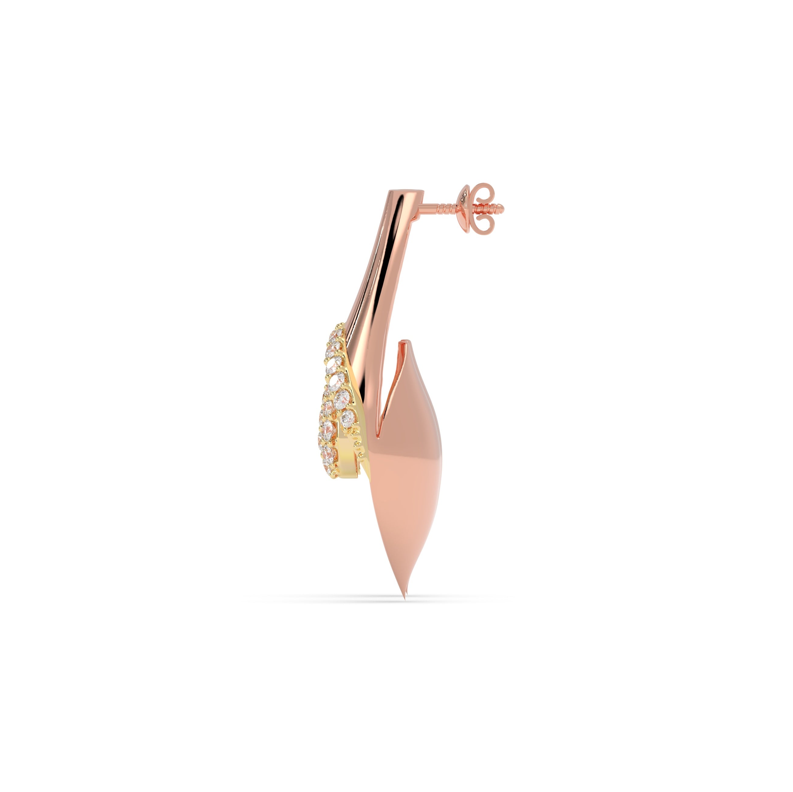 Blossoming Flame Earrings