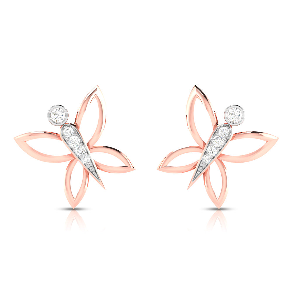 The First Flutter Diamond Studs