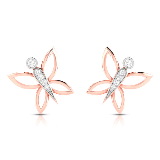 The First Flutter Diamond Studs