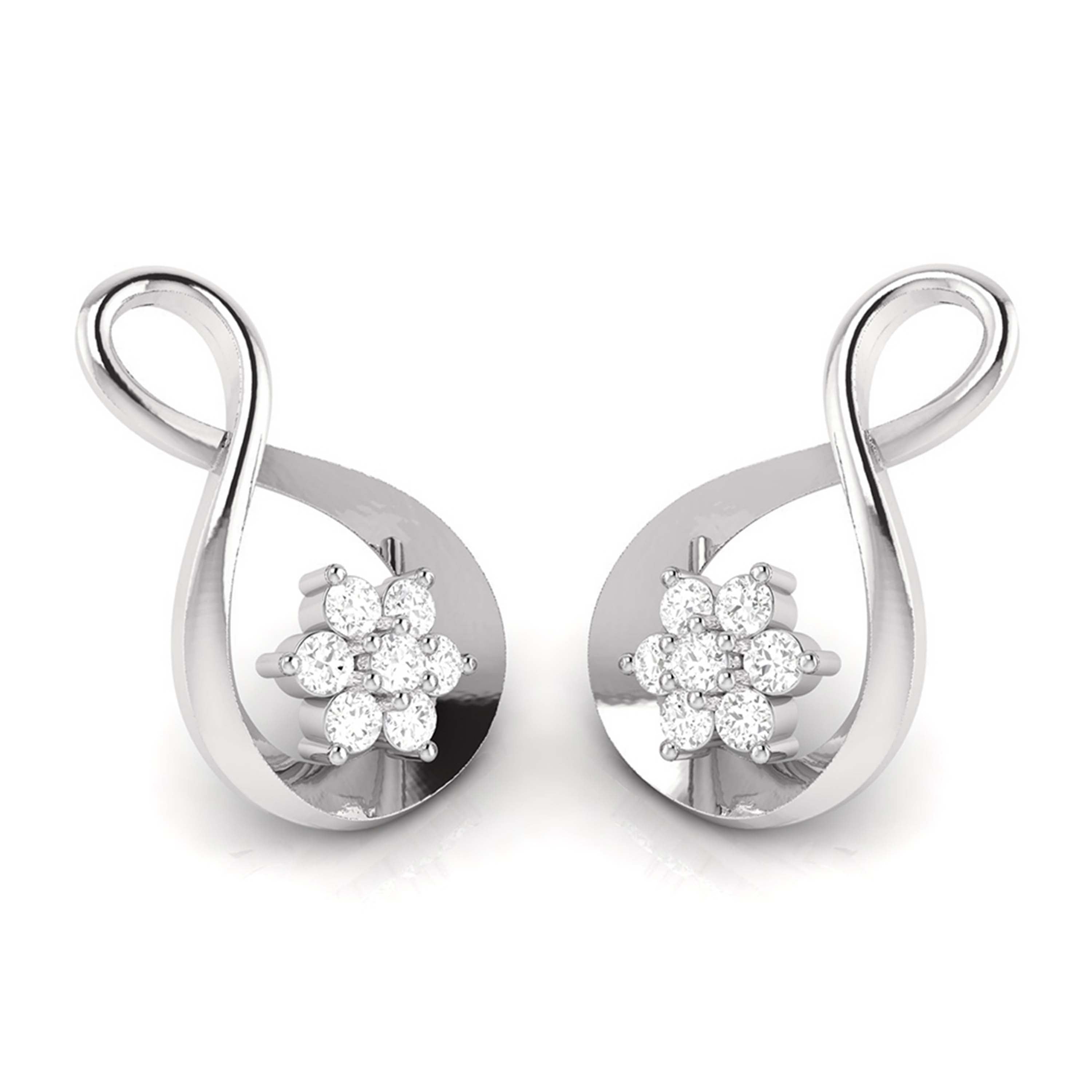 Little Blooms of Forever Diamond Studs
