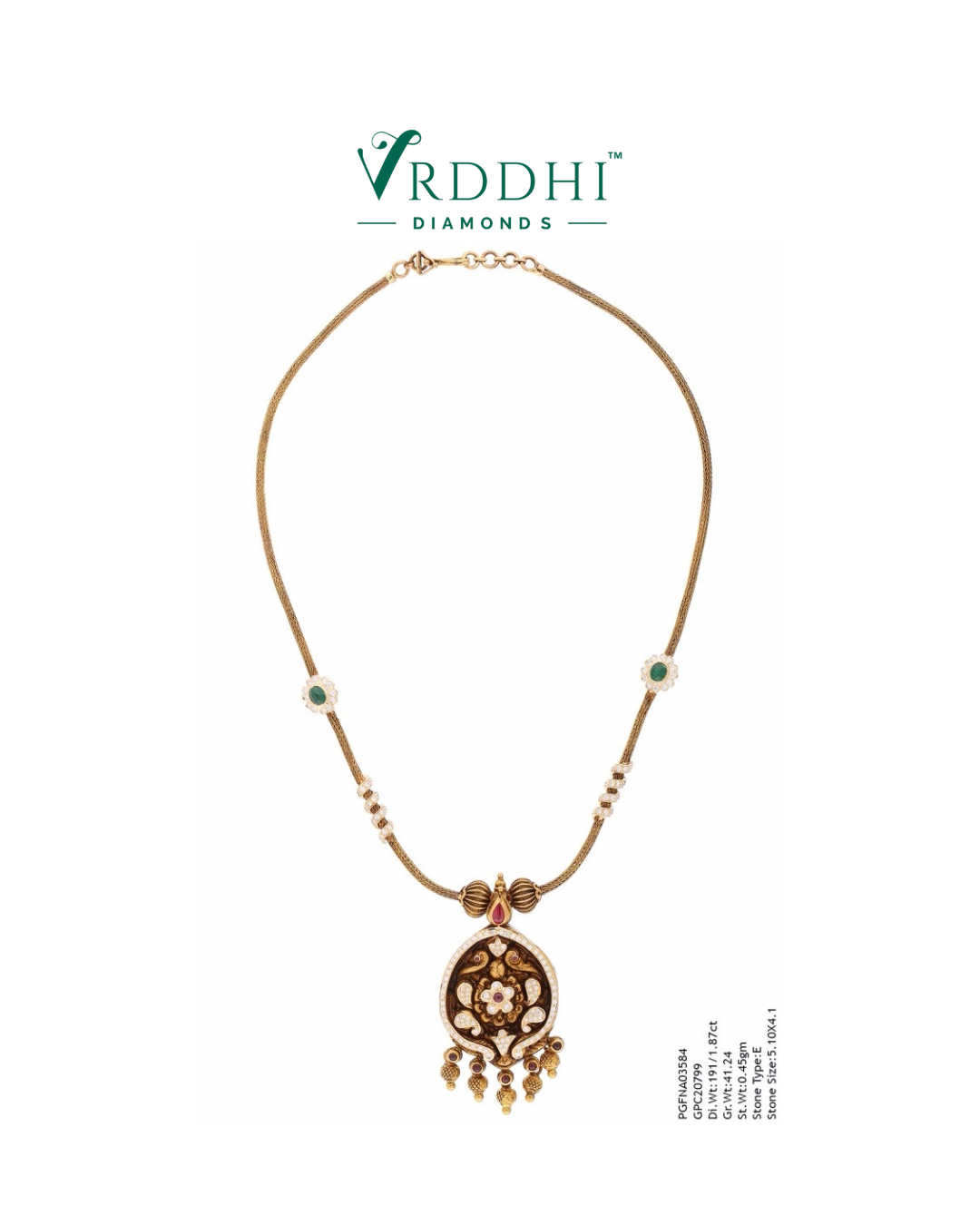 Diamond Necklace - 0072