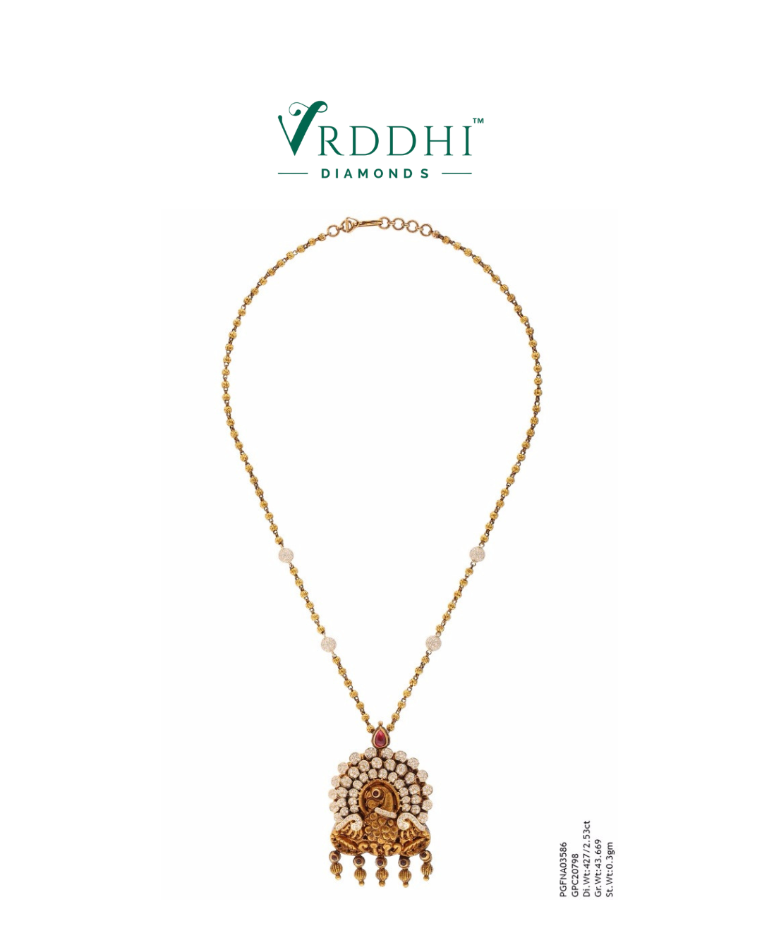 Diamond Necklace - 0074