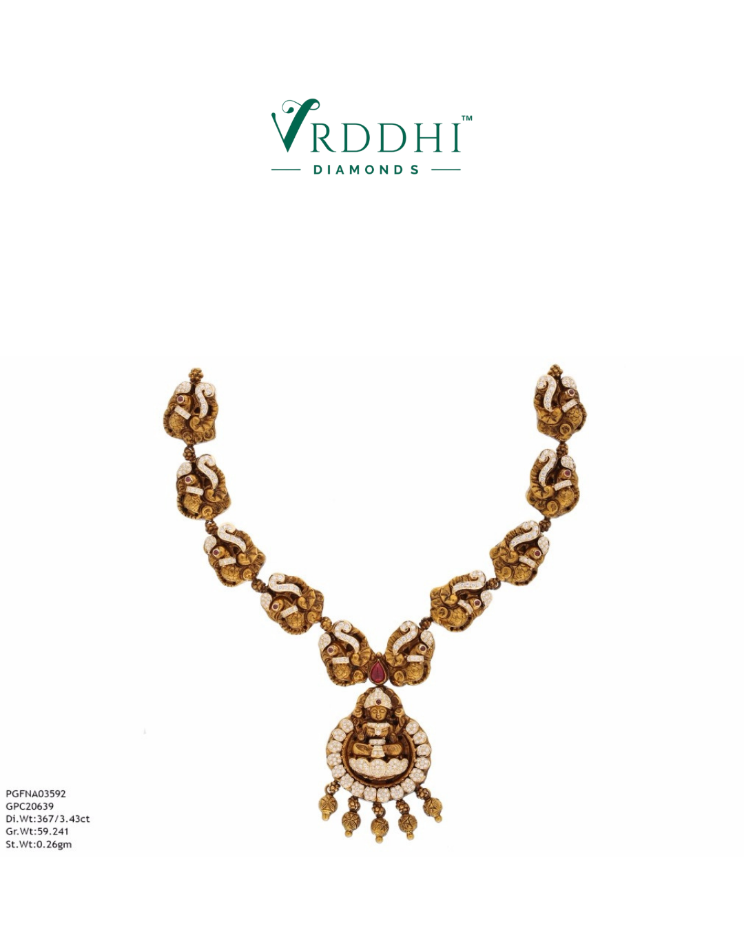 Diamond Necklace - 0075