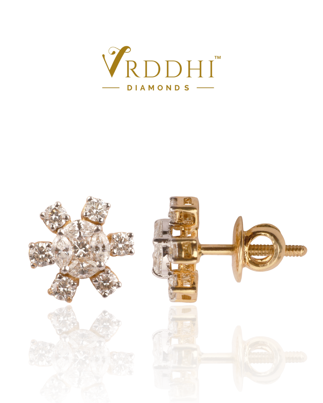 Diamond Earrings - 0095