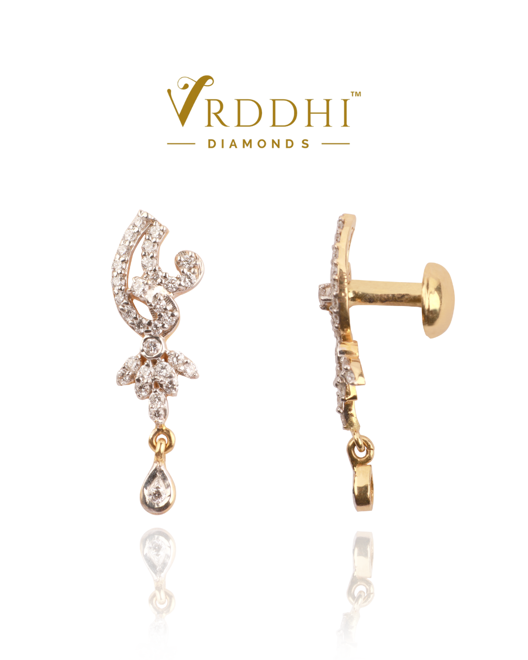 Diamond Earrings - 0096