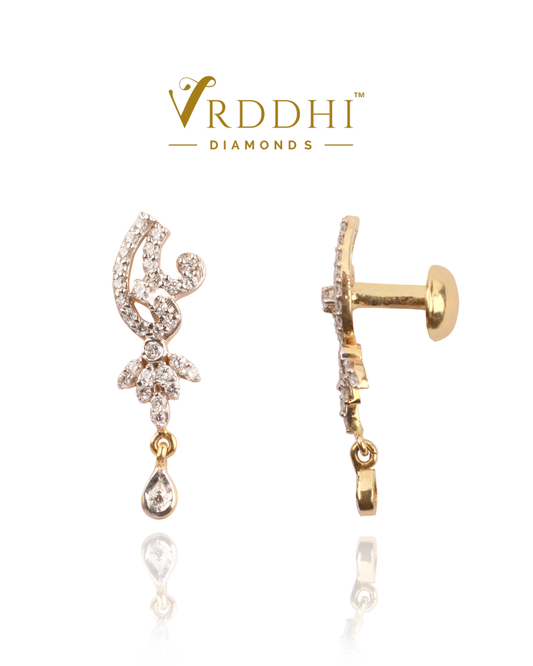Diamond Earrings - 0096
