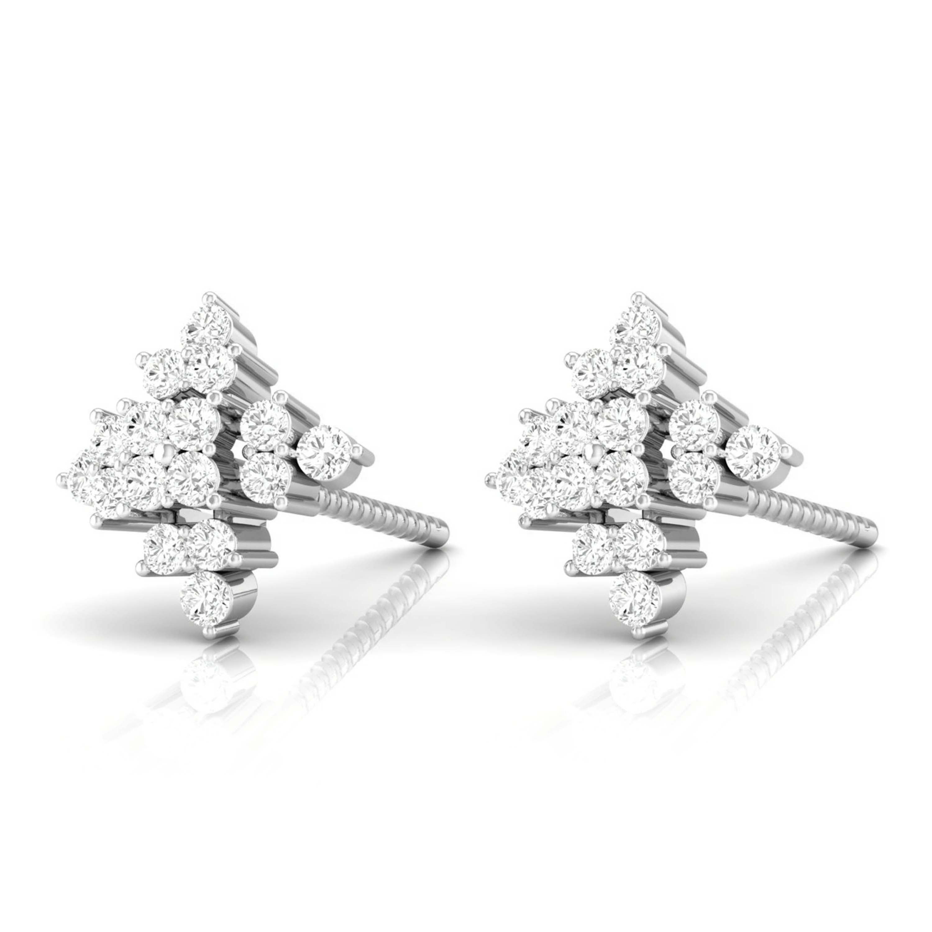 The North Star of Her Diamond Studs