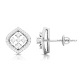 A Window to Her World Diamond Studs