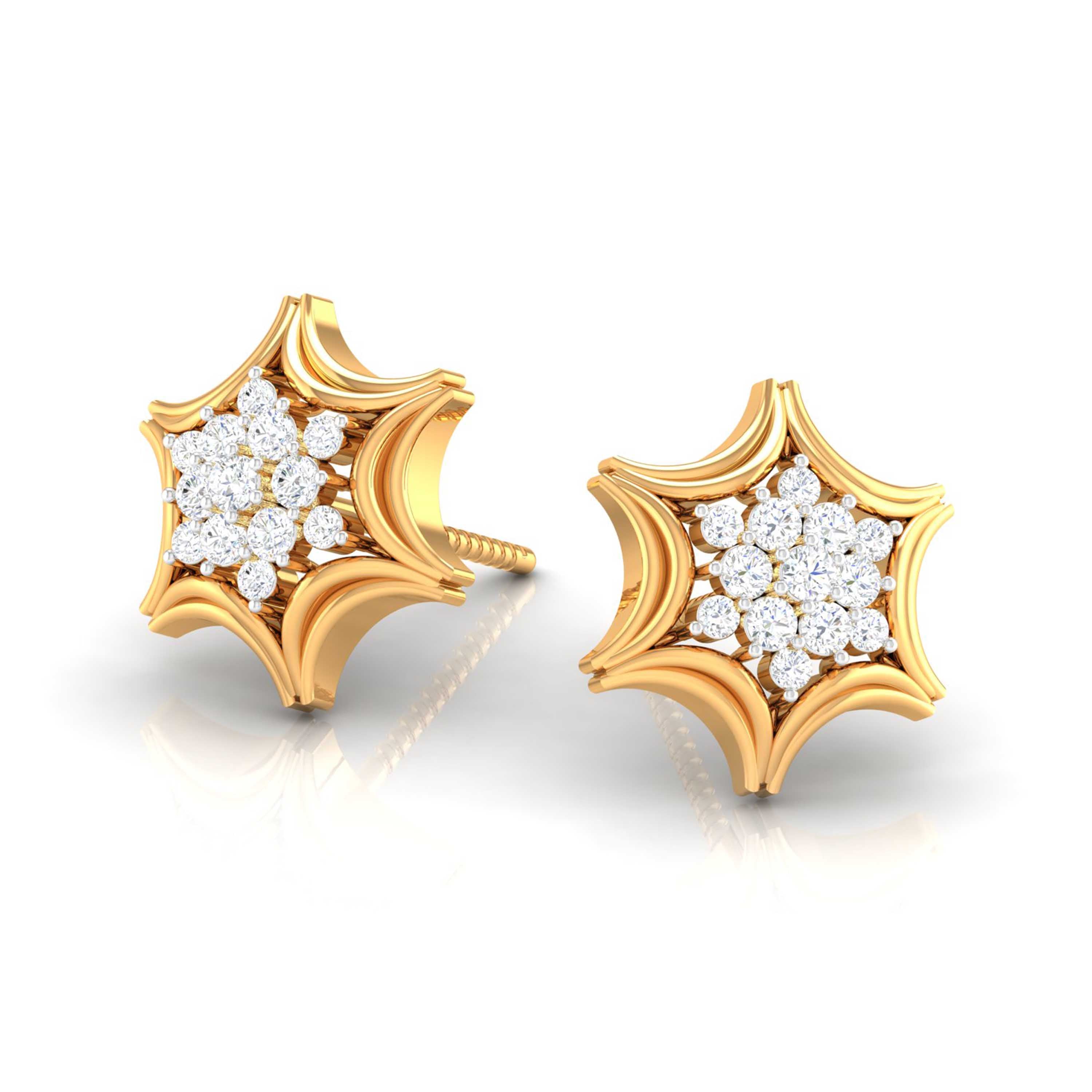 A Crown for Her Everyday Diamond Studs