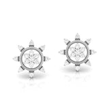 Petals and Stardust Diamond Studs