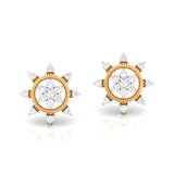 Petals and Stardust Diamond Studs