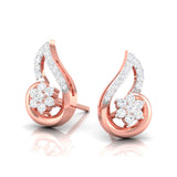 A Curl of Grace Diamond Studs