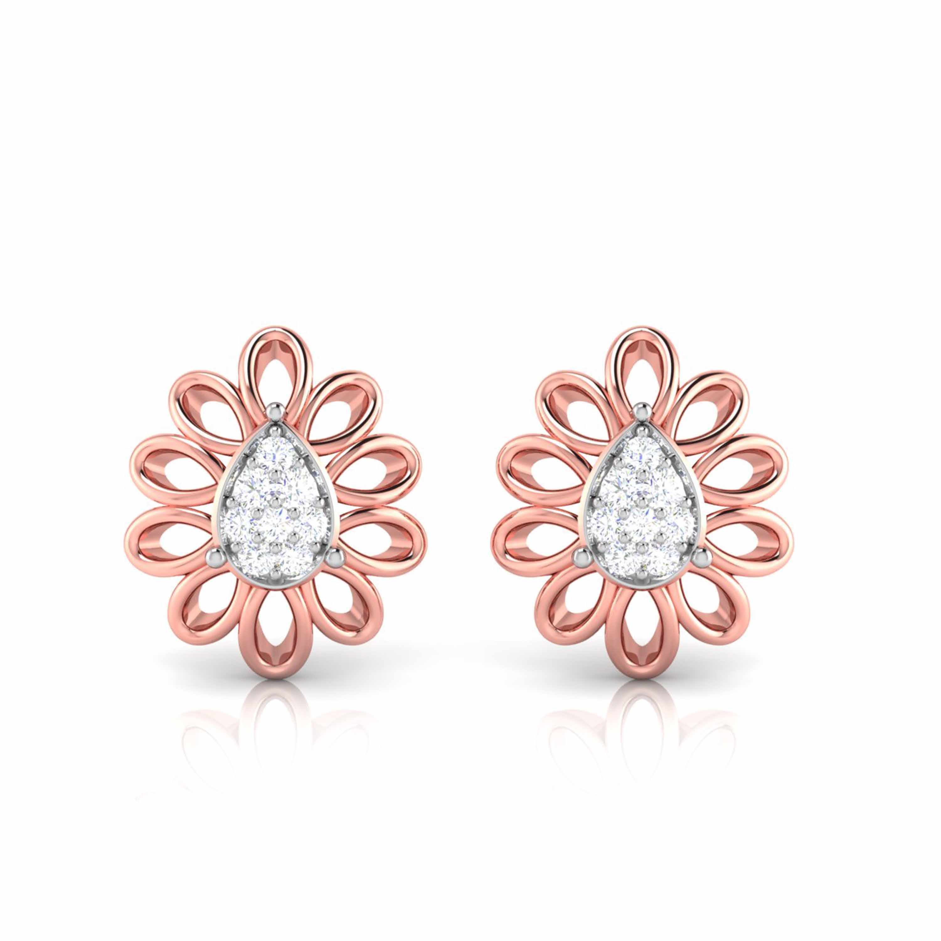 The Sunlit Side of Her Diamond Studs