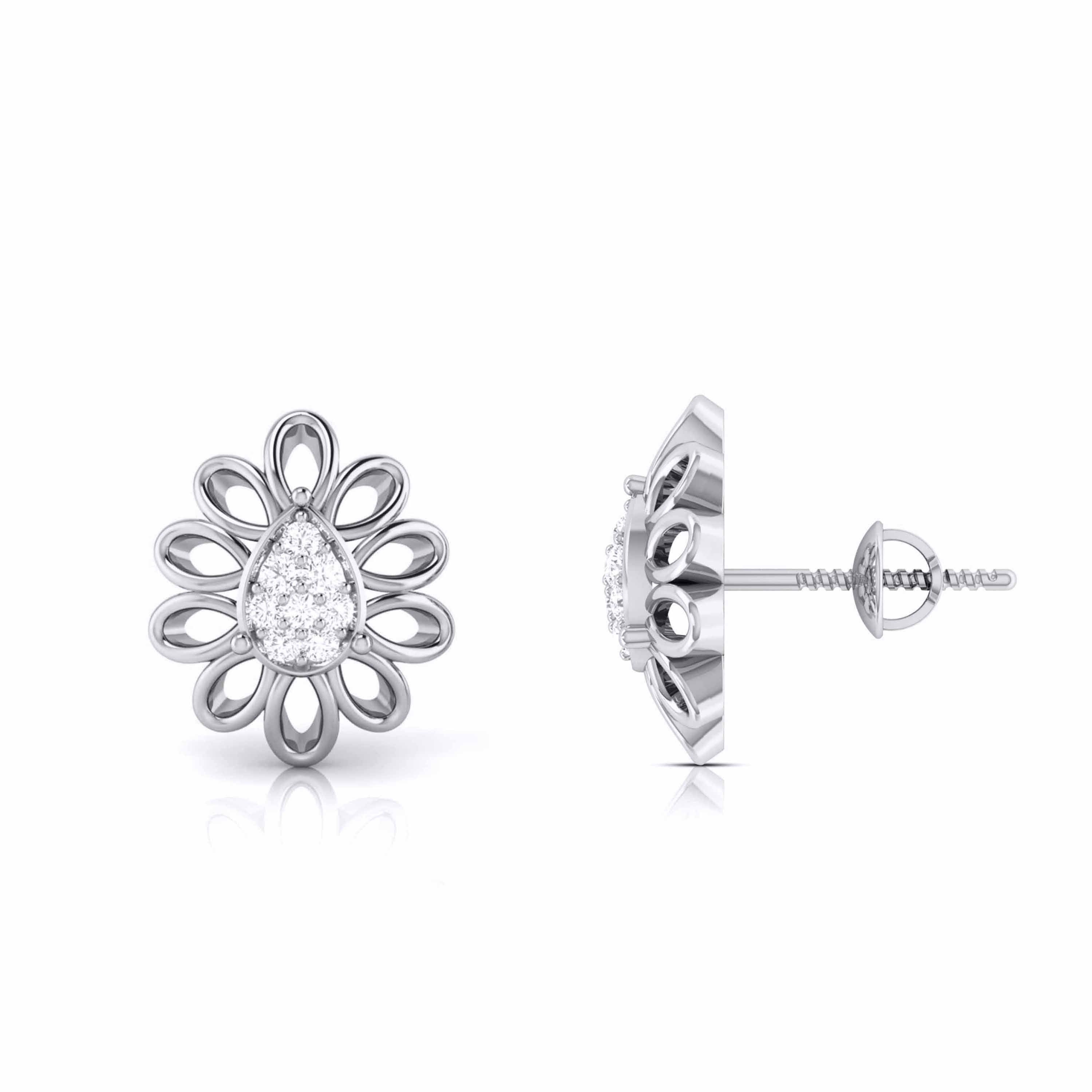 The Sunlit Side of Her Diamond Studs