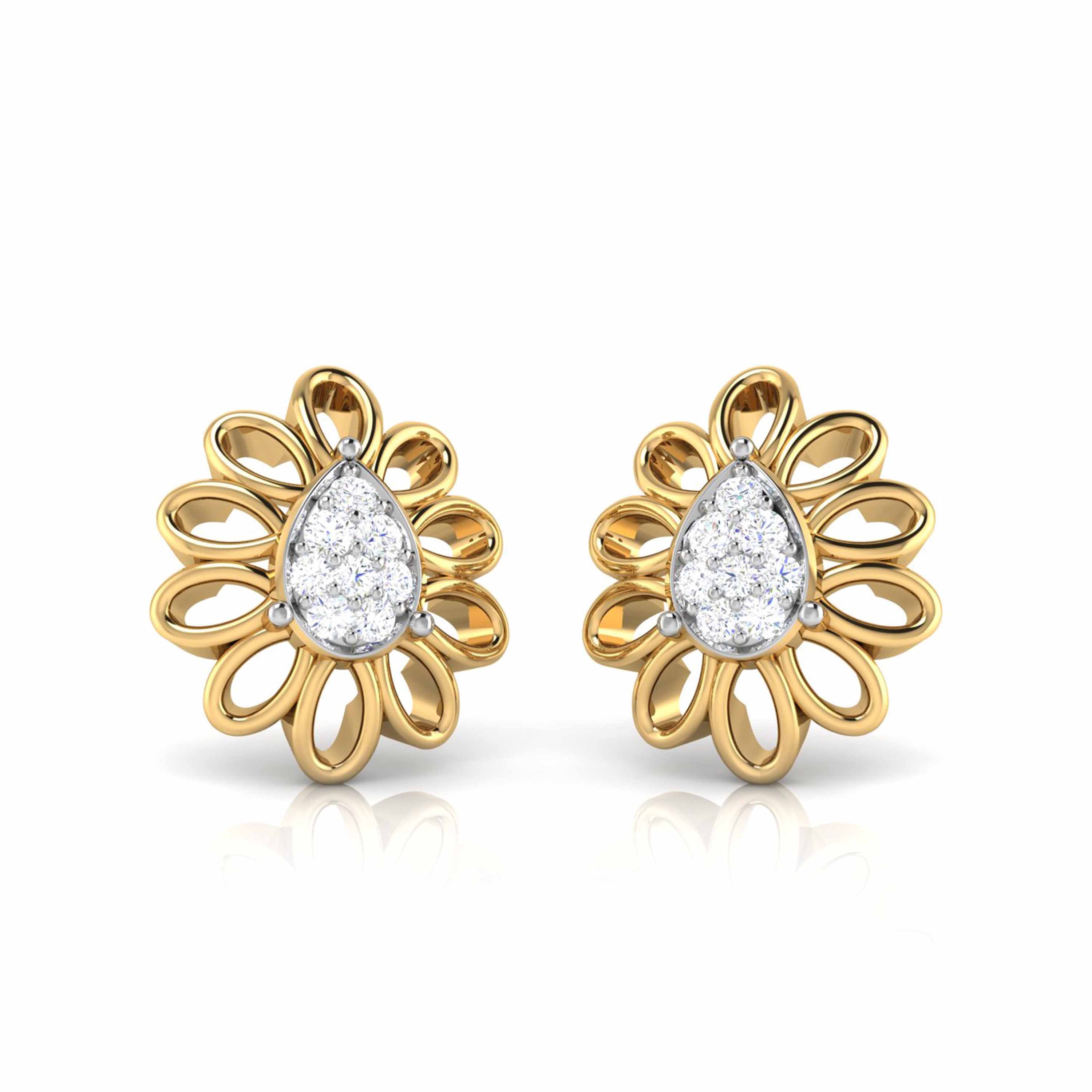 The Sunlit Side of Her Diamond Studs