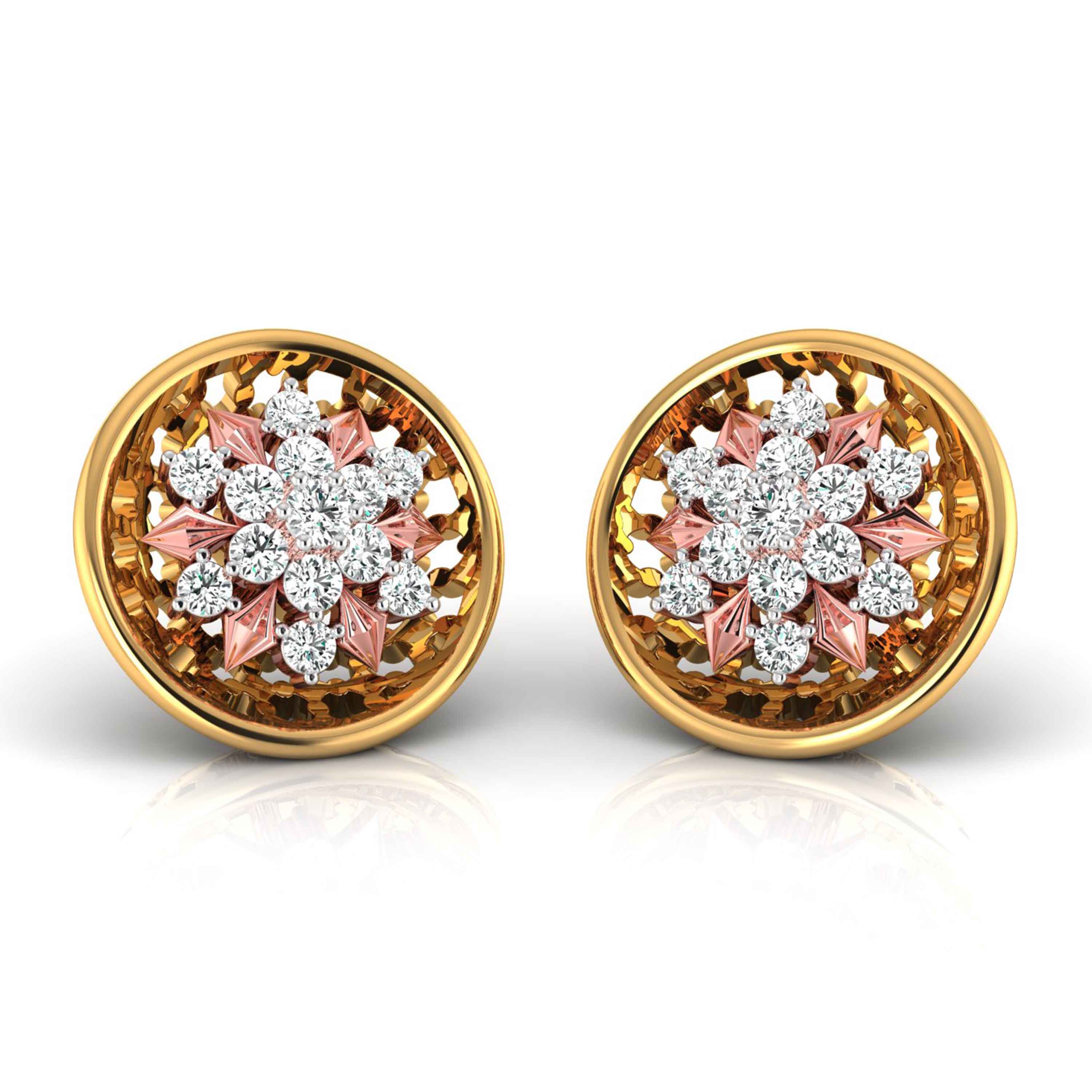 The Mandala That Holds Her Diamond Studs