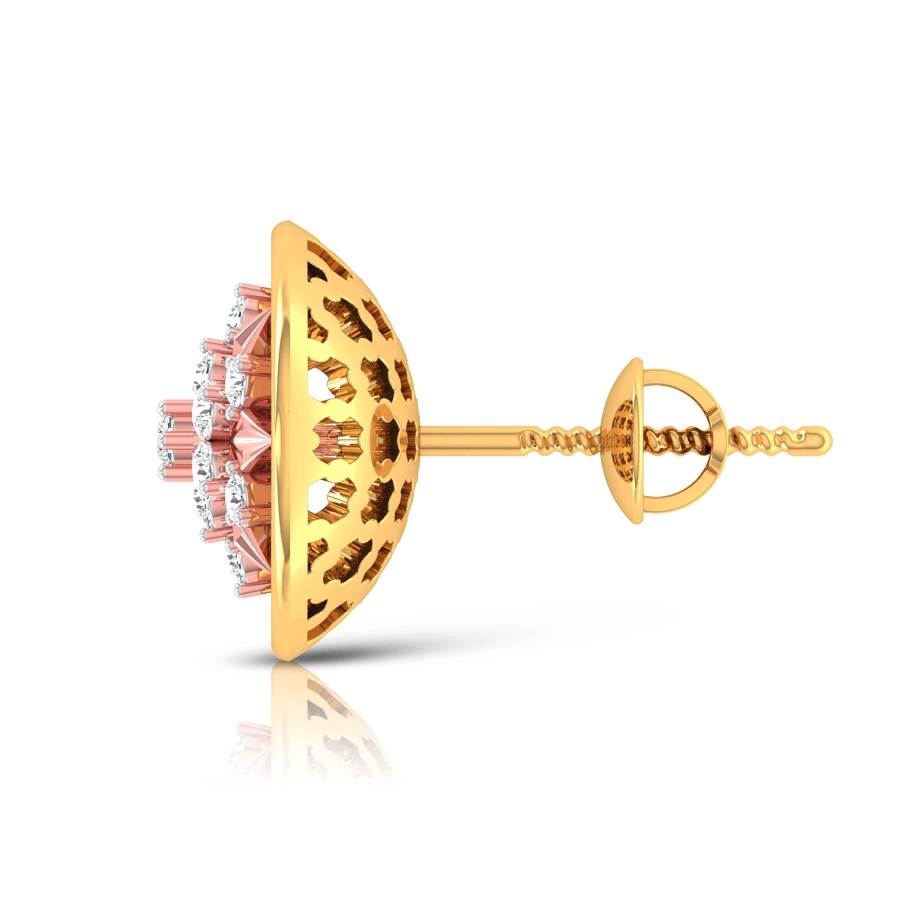The Mandala That Holds Her Diamond Studs