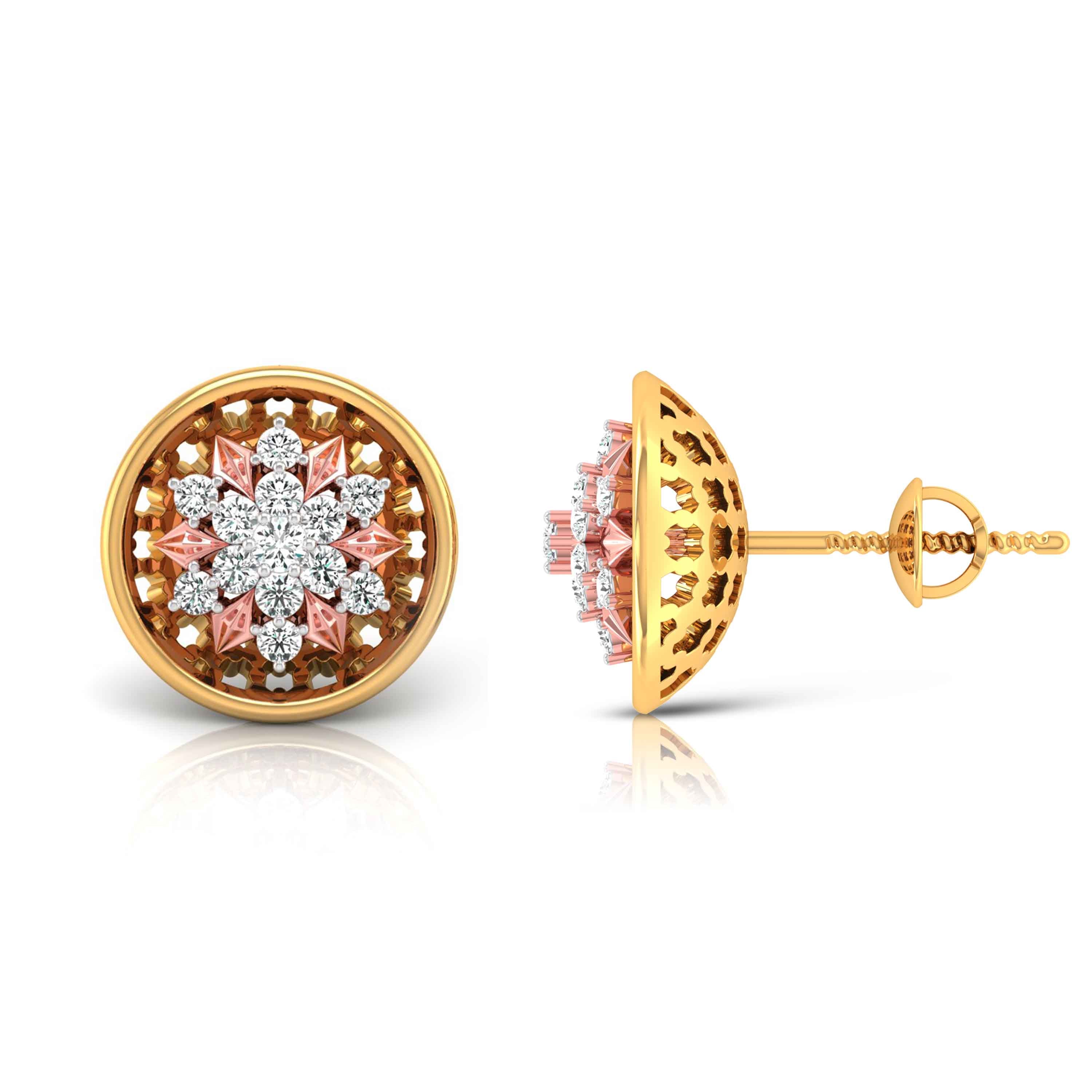 The Mandala That Holds Her Diamond Studs