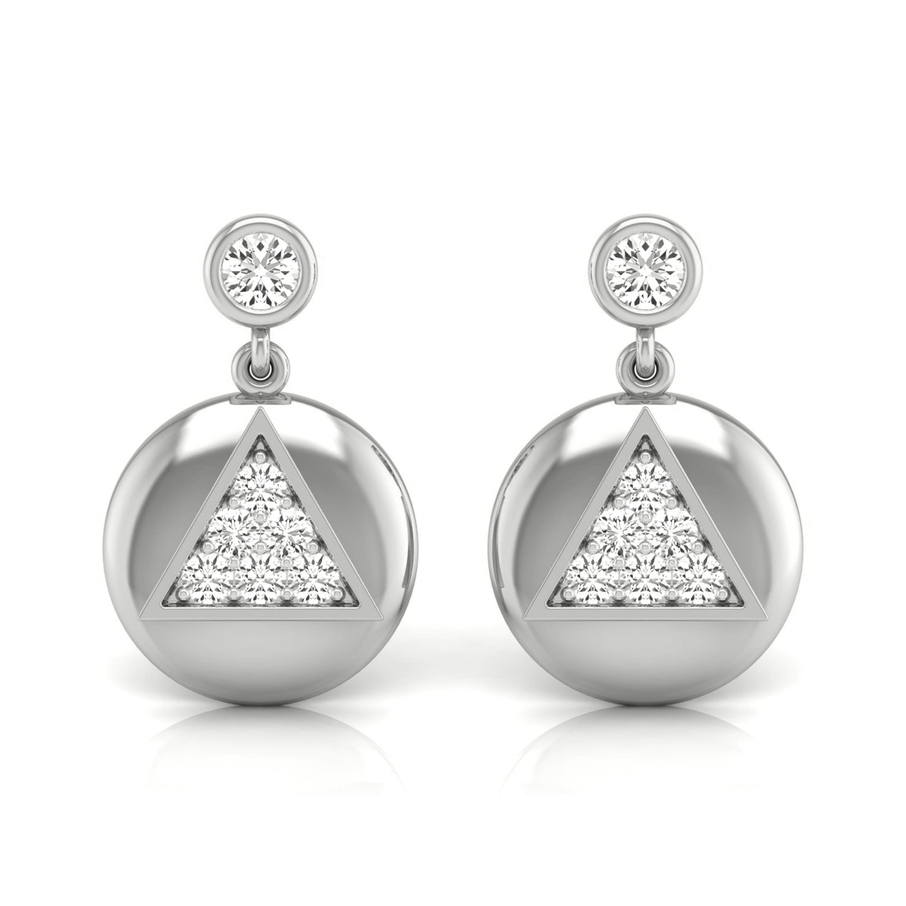 Geometry of Her Own Design Diamond Drops