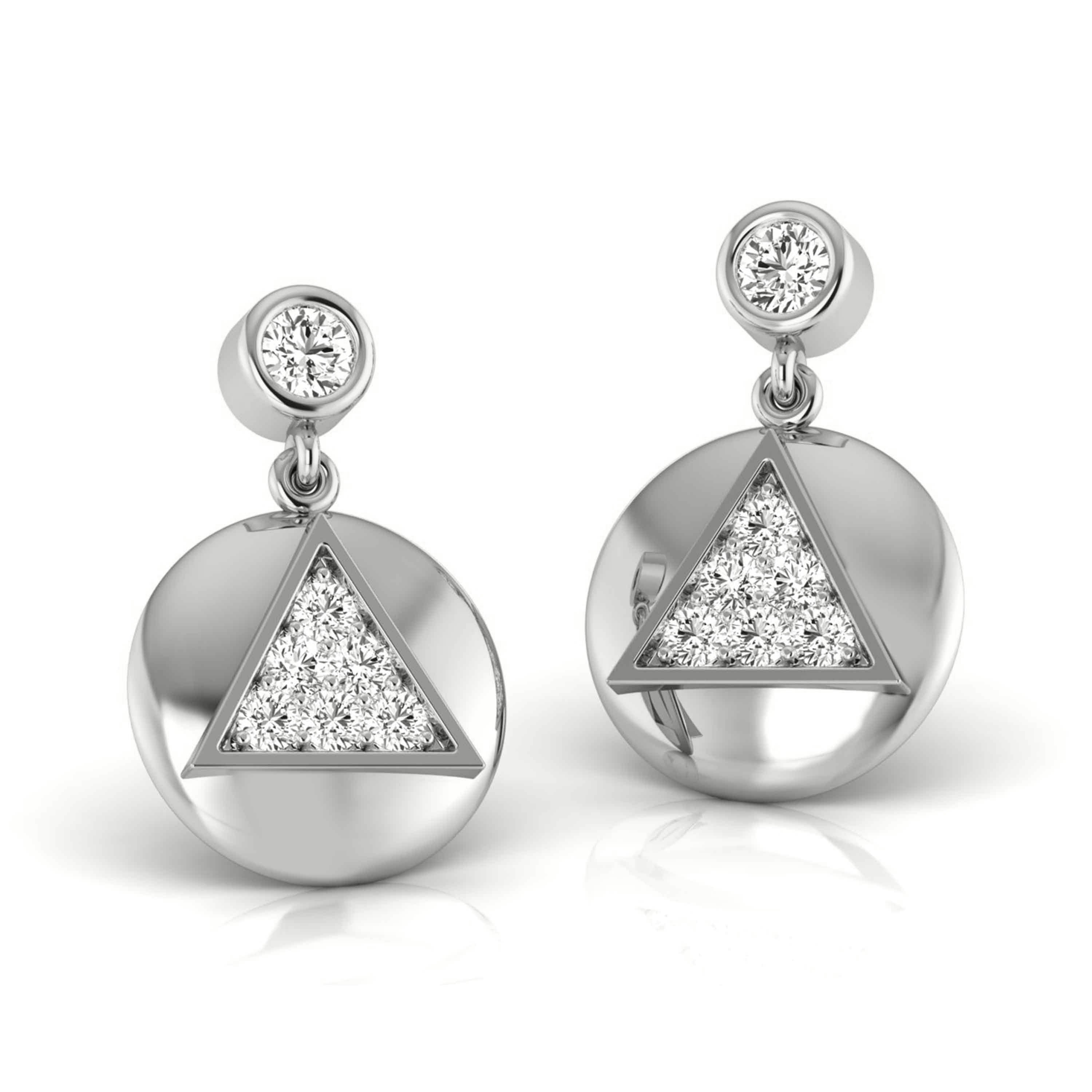 Geometry of Her Own Design Diamond Drops