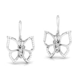 The Weight She Carries Lightly Diamond Hoops