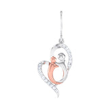 A Mother's Quiet Forever Diamond Hoops