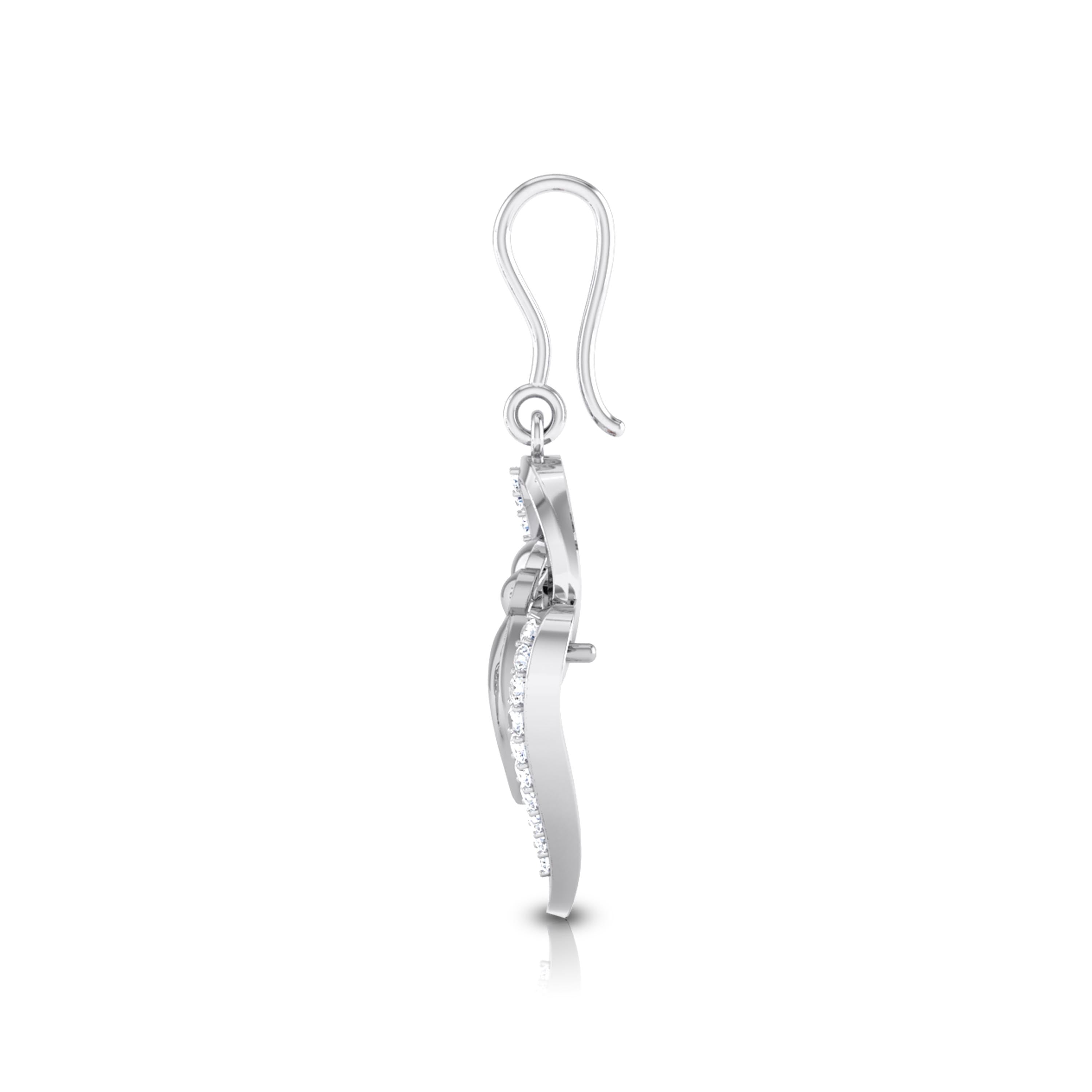 A Mother's Quiet Forever Diamond Hoops