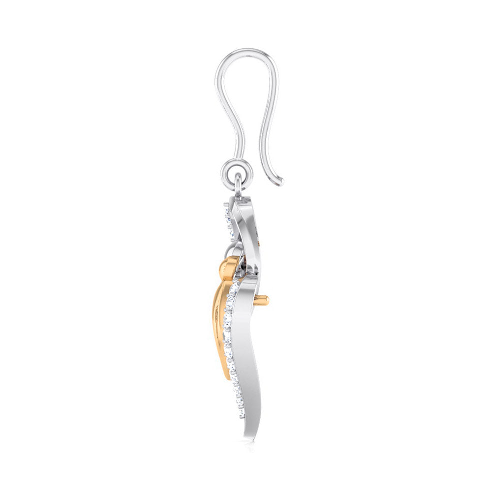 A Mother's Quiet Forever Diamond Hoops