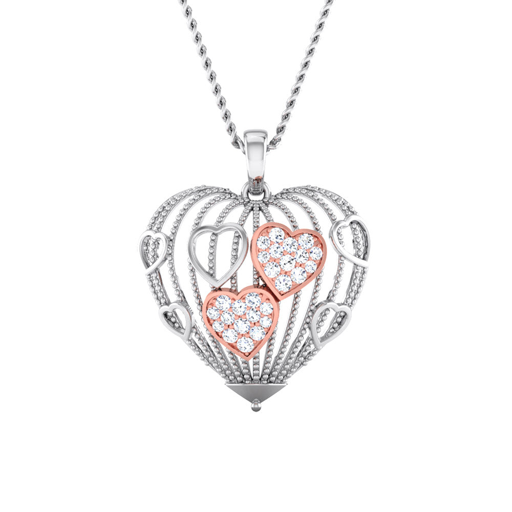 Inside Voice Diamond Pendant